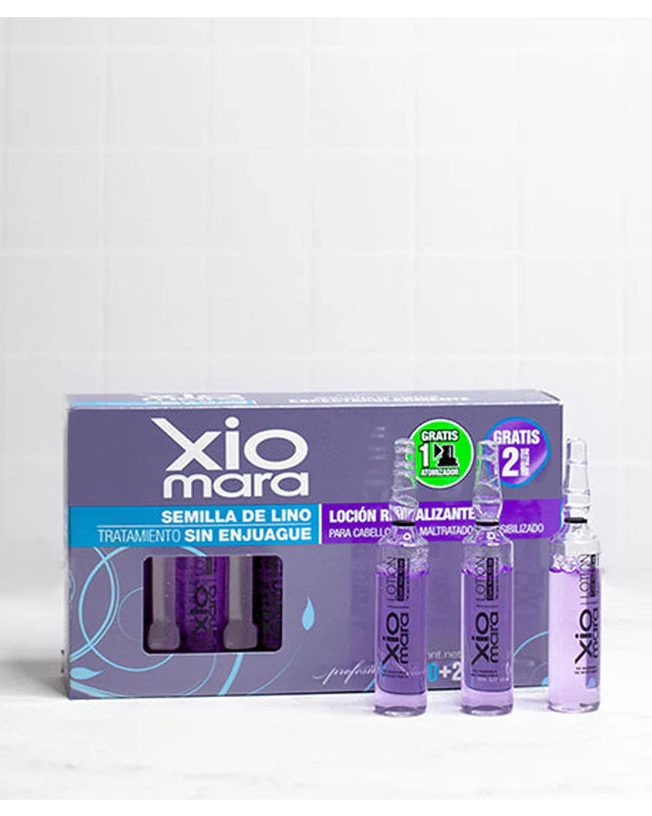 AMPOLLETA SEMILLA DE LINO S/ ENJUAGUE 10ML XIOMARA