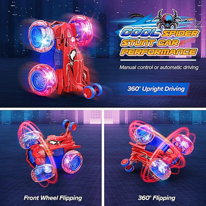 COCHE 360 SPIDERMAN A CONTROL REMOTO KQ225033