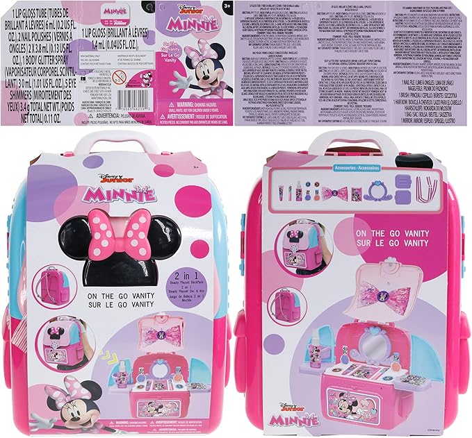 SALON DE BELLEZA 2EN1 MOCHILA MINNIE MOUSE 92923