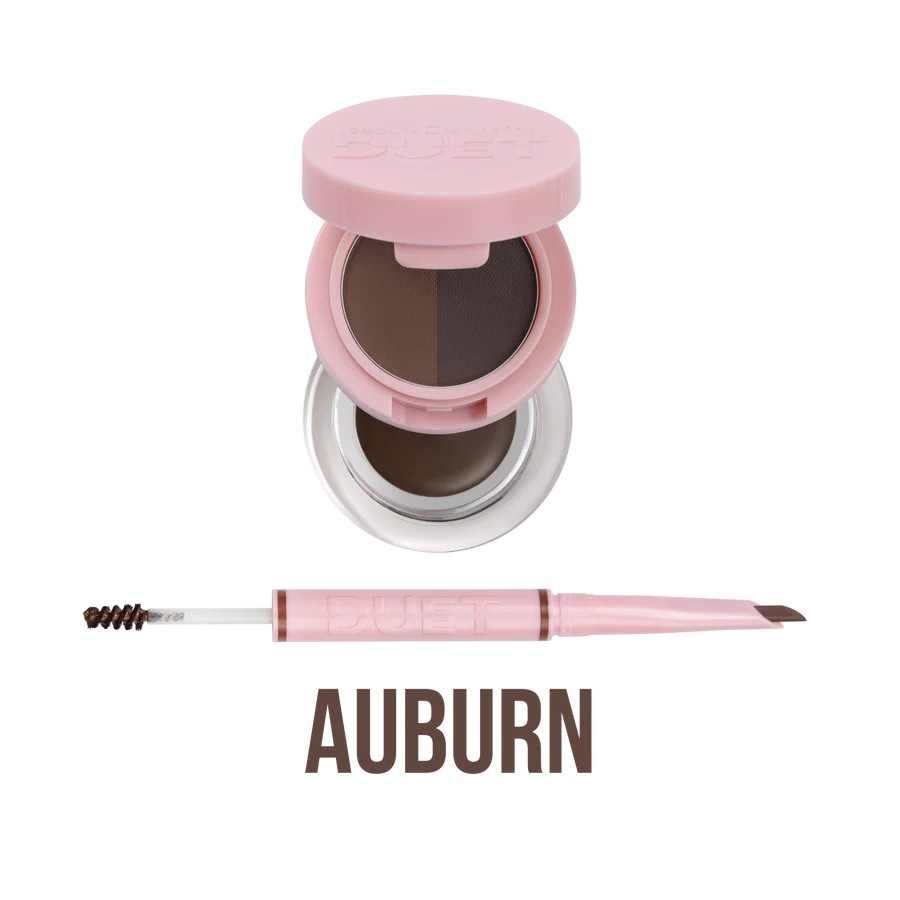 DUET - Bundle De Cejas Lápiz con Gel + Pomada con Sombra