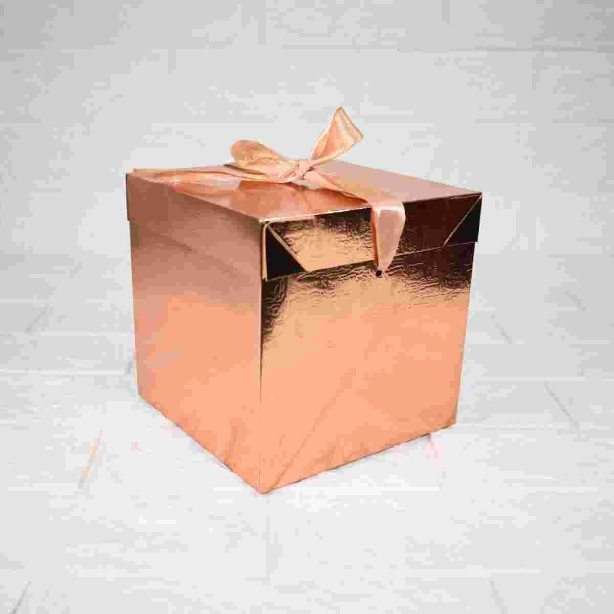 CAJA REGALO METALIZADA