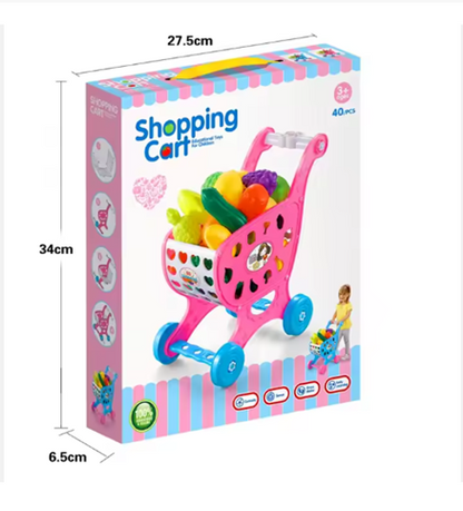 CARRITO DE SUPER C/COMPRAS GM1053-5D-161