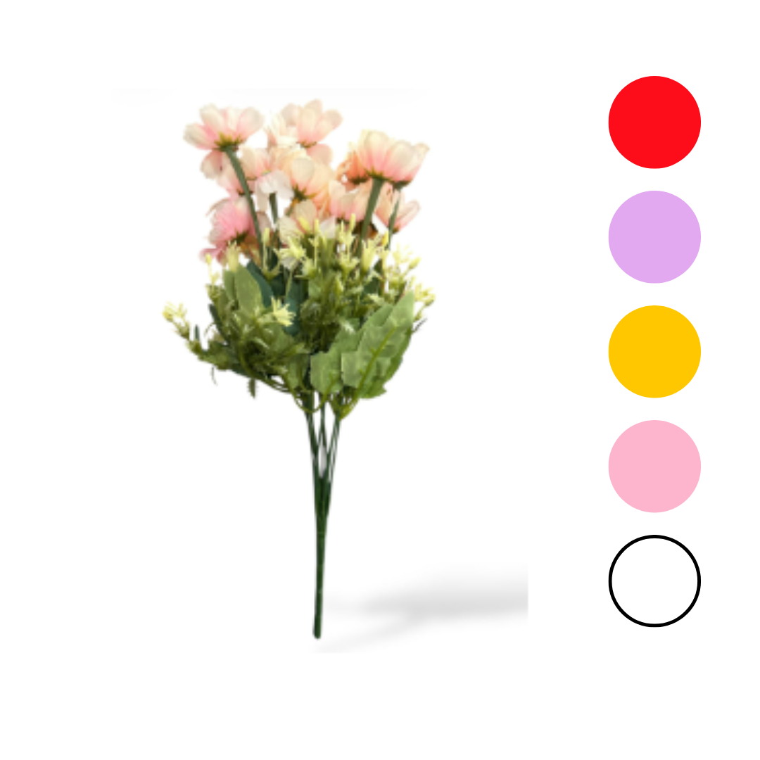 RAMO DE FLORES CON FOLLAJE GZ-10500