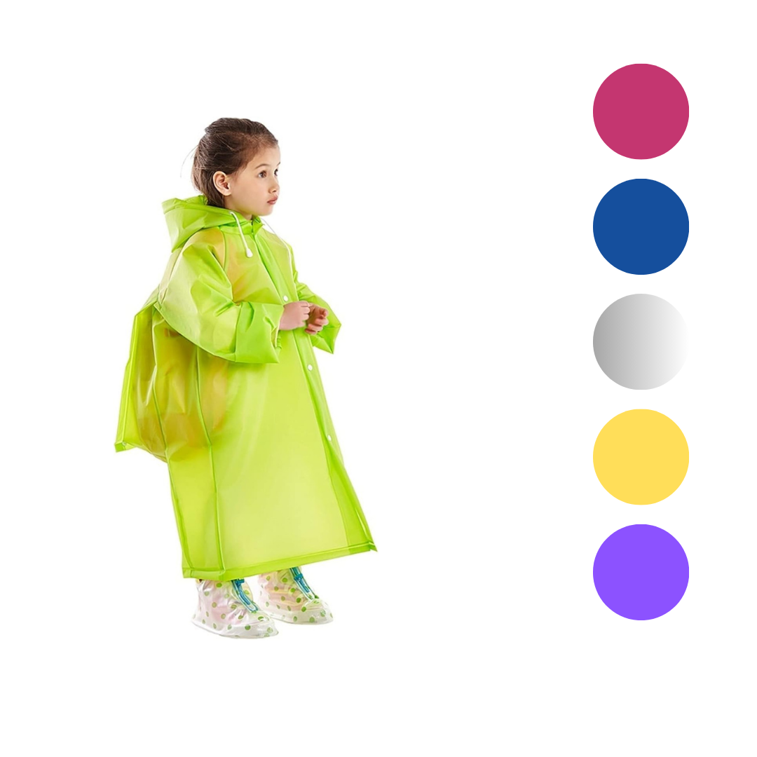 PONCHO IMPERMEABLE PARA NIÑOS PA273681