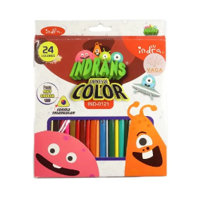 Lapices de color triangulares Indra