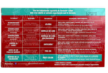 AMPOLLETA POST-COLOR 10ML XIOMARA