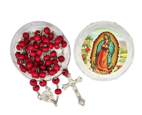 ROSARIO CON AROMA EN ESTUCHE VIRGEN GM1338-1A-1
