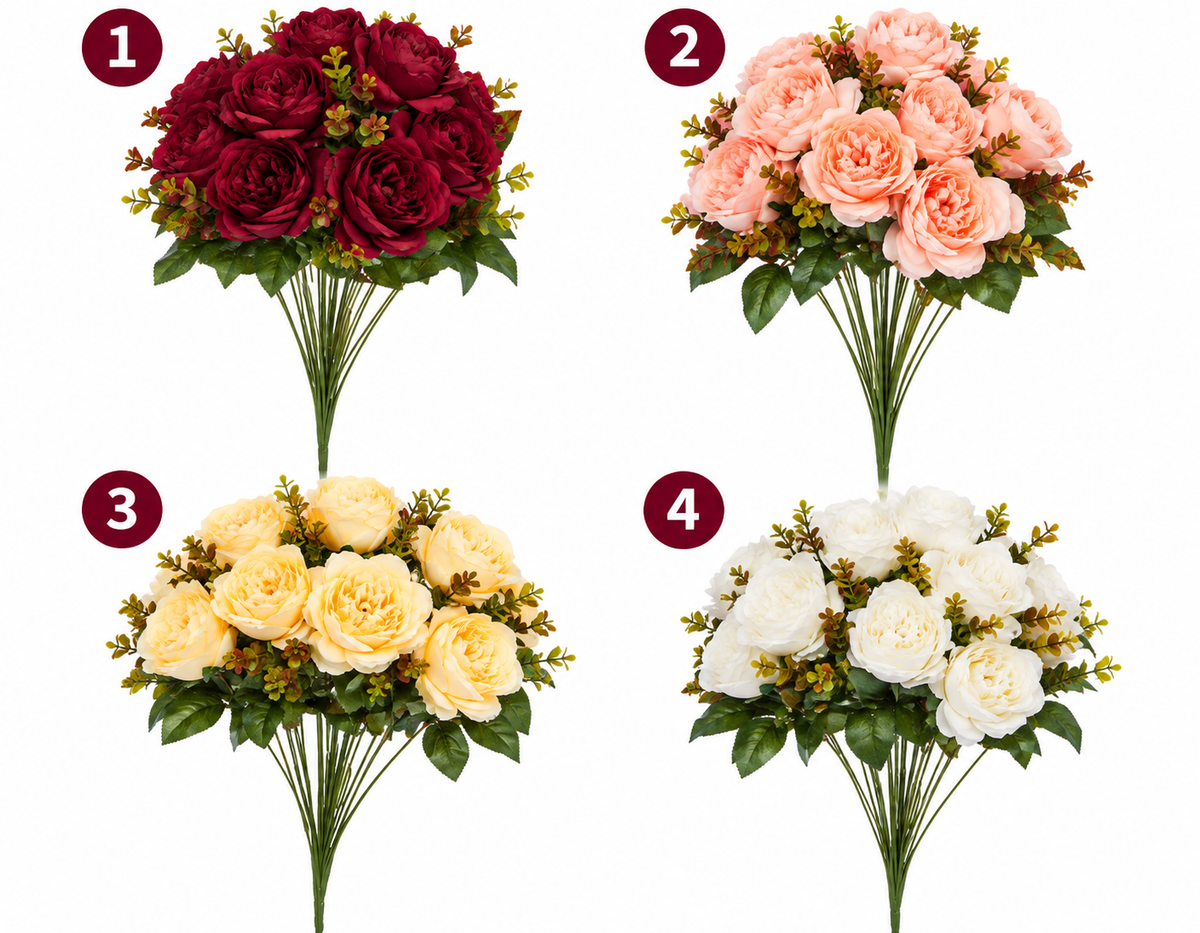 RAMO CON 16 FLORES GM637-10A-13