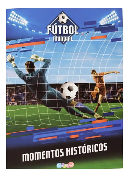 LIBRO ENCICLOPEDIA FUTBOL MUNDIAL 16 PAG 21X28CM BI-DA