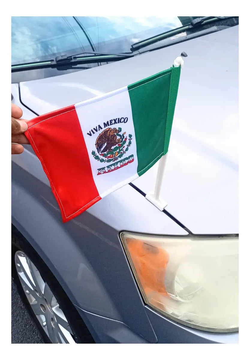 BANDERA PARA AUTO - FIESTAS PATRIAS