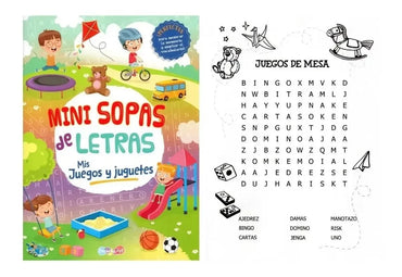 LIBRO MINI SOPA DE LETRAS 32 PAG PDAR5302