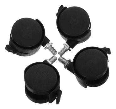 RUEDAS 4PZAS NEGRAS GZ-2708