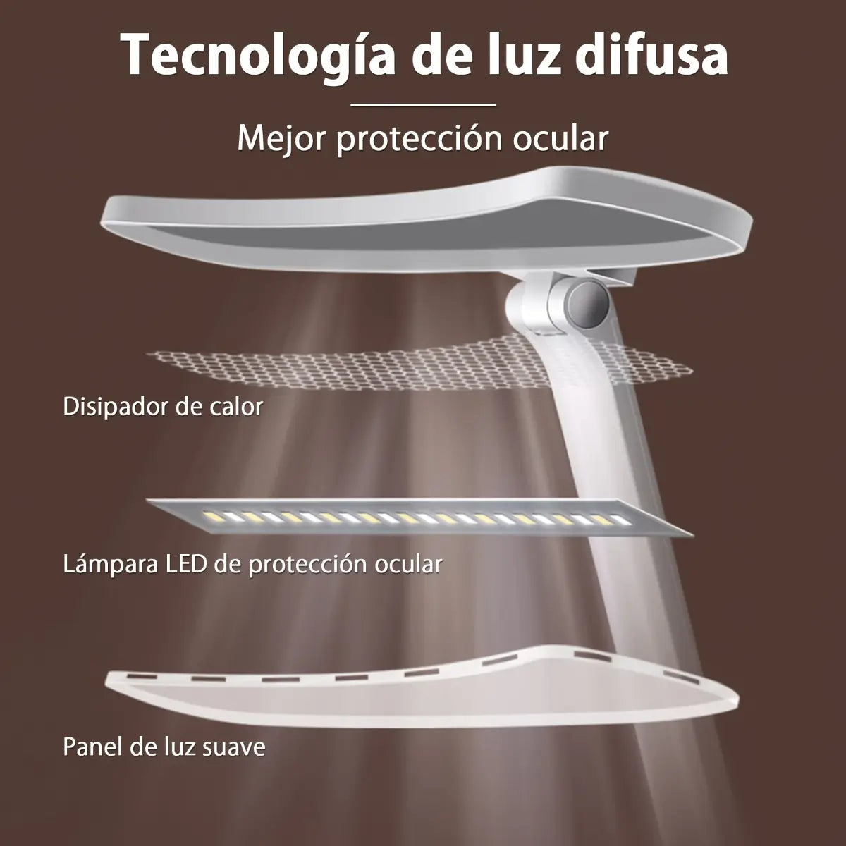 LAMPARA LED DE ESCRITOTIO 1968 GM367-2N-9