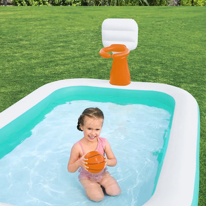 ALBERCA INFLABLE C/CANASTA 2.51x1.68x1.02M 54445