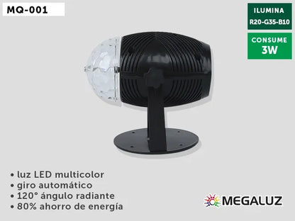 SPOT GIRATORIO MQ-001 QT-001
