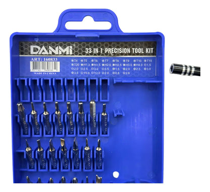 KIT DE HERRAMIENTA DE PRECISION 33PZAS GM574-1G-19