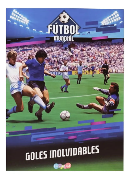 LIBRO ENCICLOPEDIA FUTBOL MUNDIAL 16 PAG 21X28CM BI-DA