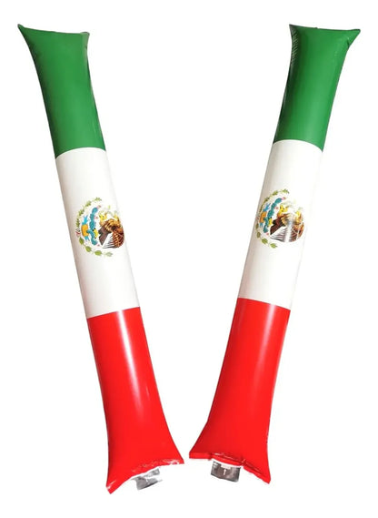 APLAUDIDOR INFLABLE TRICOLOR 2PZAS V2126 - FIESTAS PATRIAS