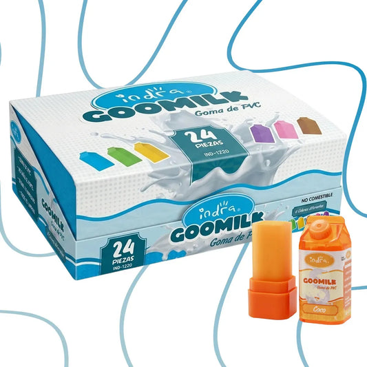 BORRADOR DE GOMA MILK IND-1220