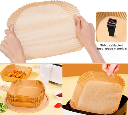 PAPEL P/FREIDORA DE AIRE FORMA CUADRADO