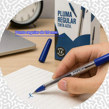 PLUMA REGULAR BOCETTO 50 PZAS