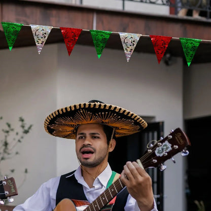 TRIANGULO METALICO FIESTAS PATRIAS