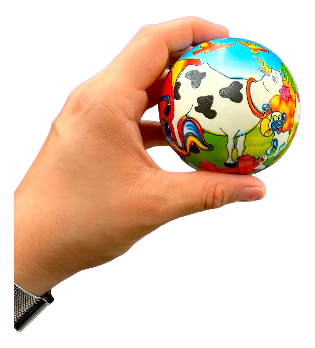 PELOTA ANTIESTRES 7.5¨ PAQUETE 12 PZAS GM1281-1H-2
