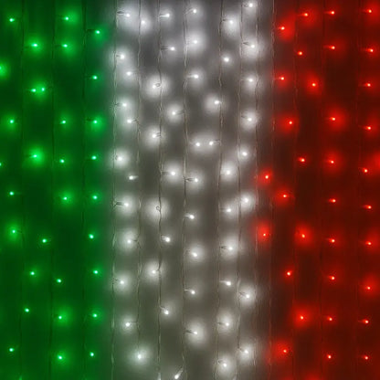 720L SERIE CORTINA LED'S MAGICA TRICOLOR JL1920BR