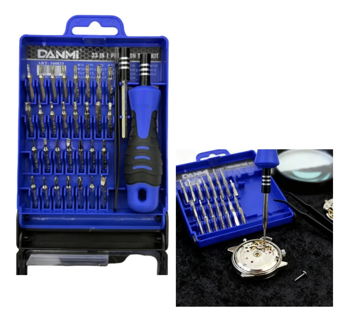 KIT DE HERRAMIENTA DE PRECISION 33PZAS GM574-1G-19