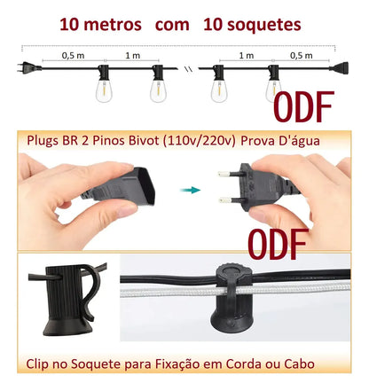 GUIRNALDA DE SOQUETE 28439/28440
