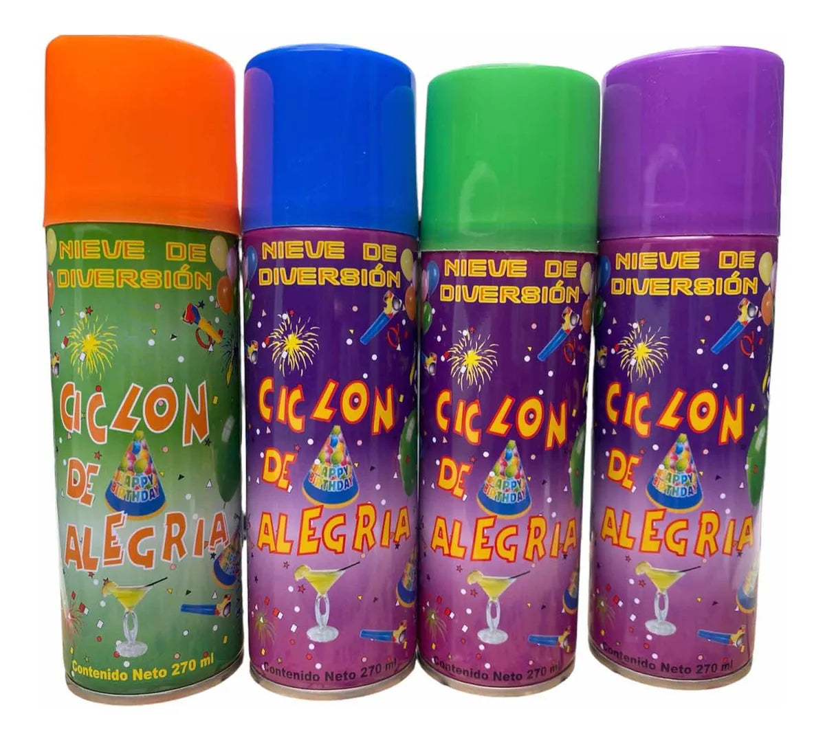 ESPUMA CICLON DE ALEGRIA 270 ML