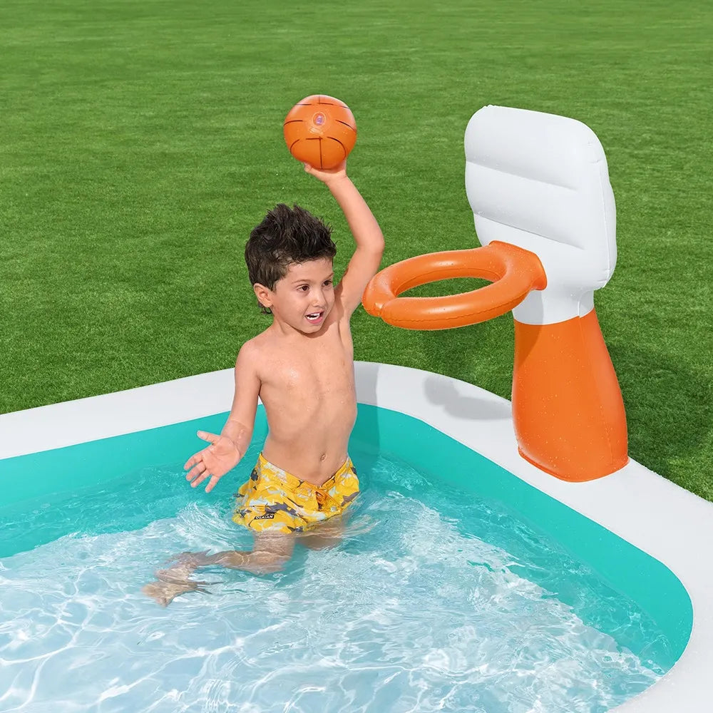 ALBERCA INFLABLE C/CANASTA 2.51x1.68x1.02M 54445