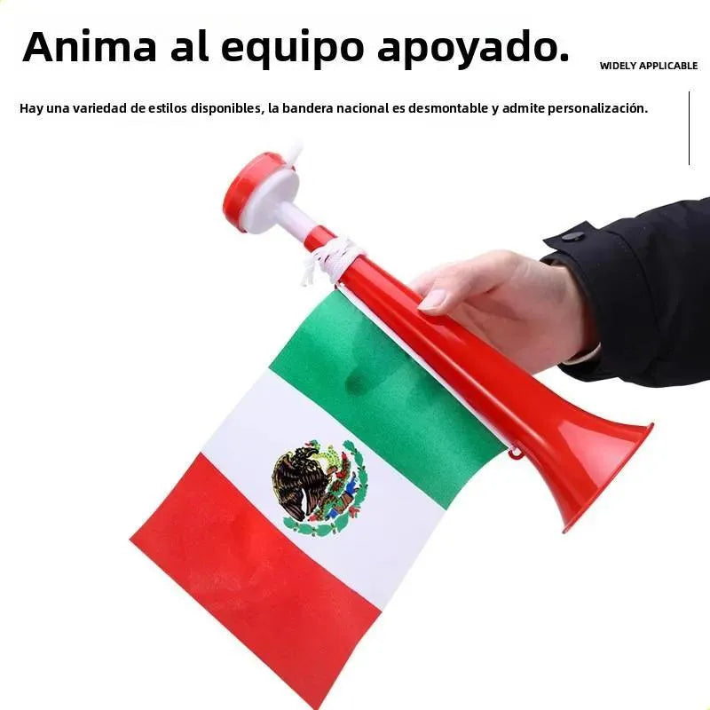 TROMPETA C/BANDERA - FIESTAS PATRIAS V2101