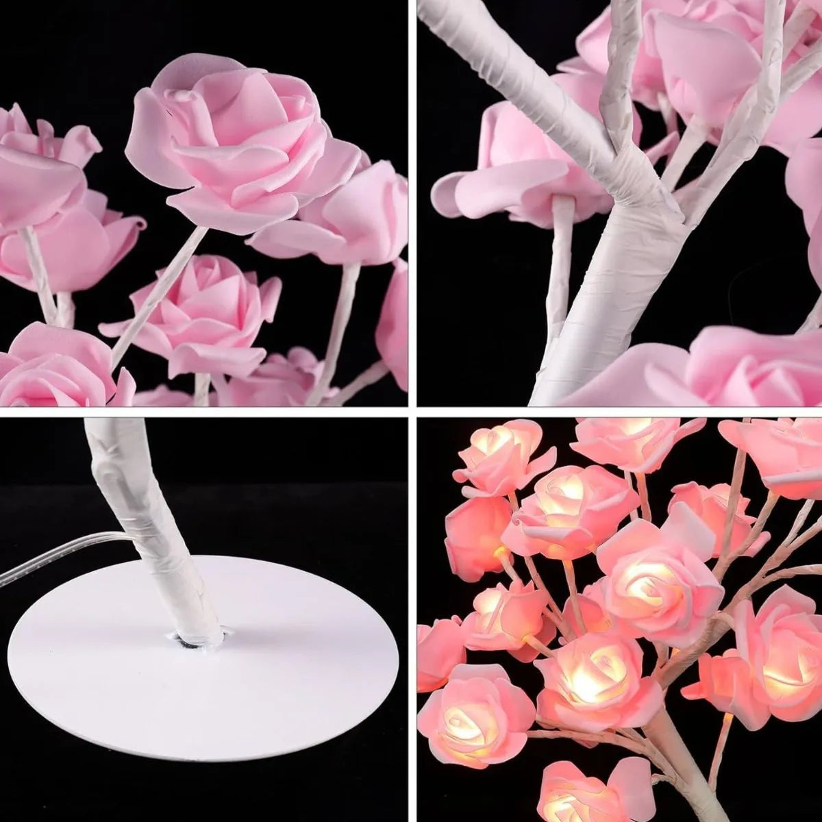 LAMPARA DE ROSAS FOAMI 45CM GM930-3B-1