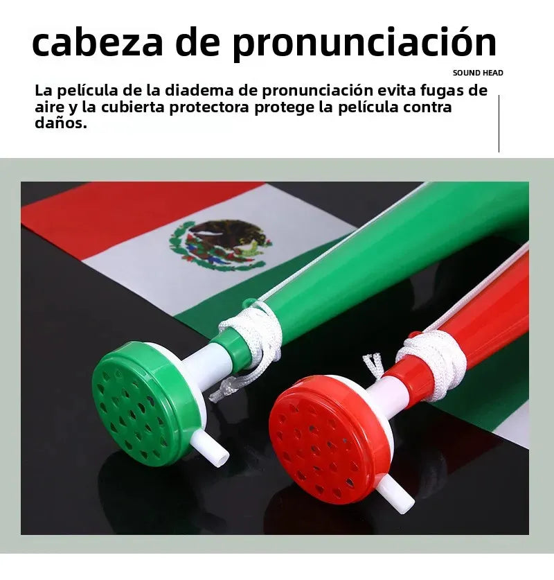 TROMPETA C/BANDERA - FIESTAS PATRIAS V2101