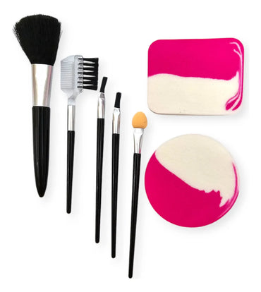 BROCHAS P/ MAQUILLAJE Y ESPONJA 7PZAS GM2-5G-45