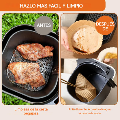 PAPEL P/FREIDORA DE AIRE FORMA CIRCULAR