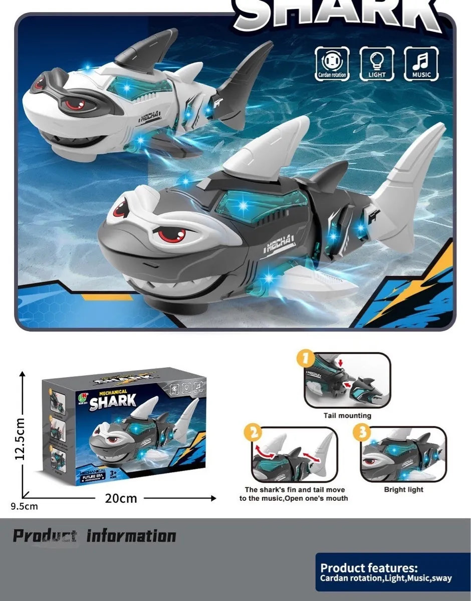 TIBURON MECANICO LUZ/SONIDO KH214280 (3382)