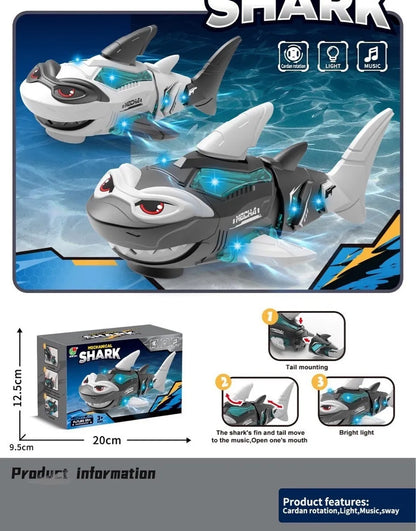 TIBURON MECANICO LUZ/SONIDO KH214280 (3382)