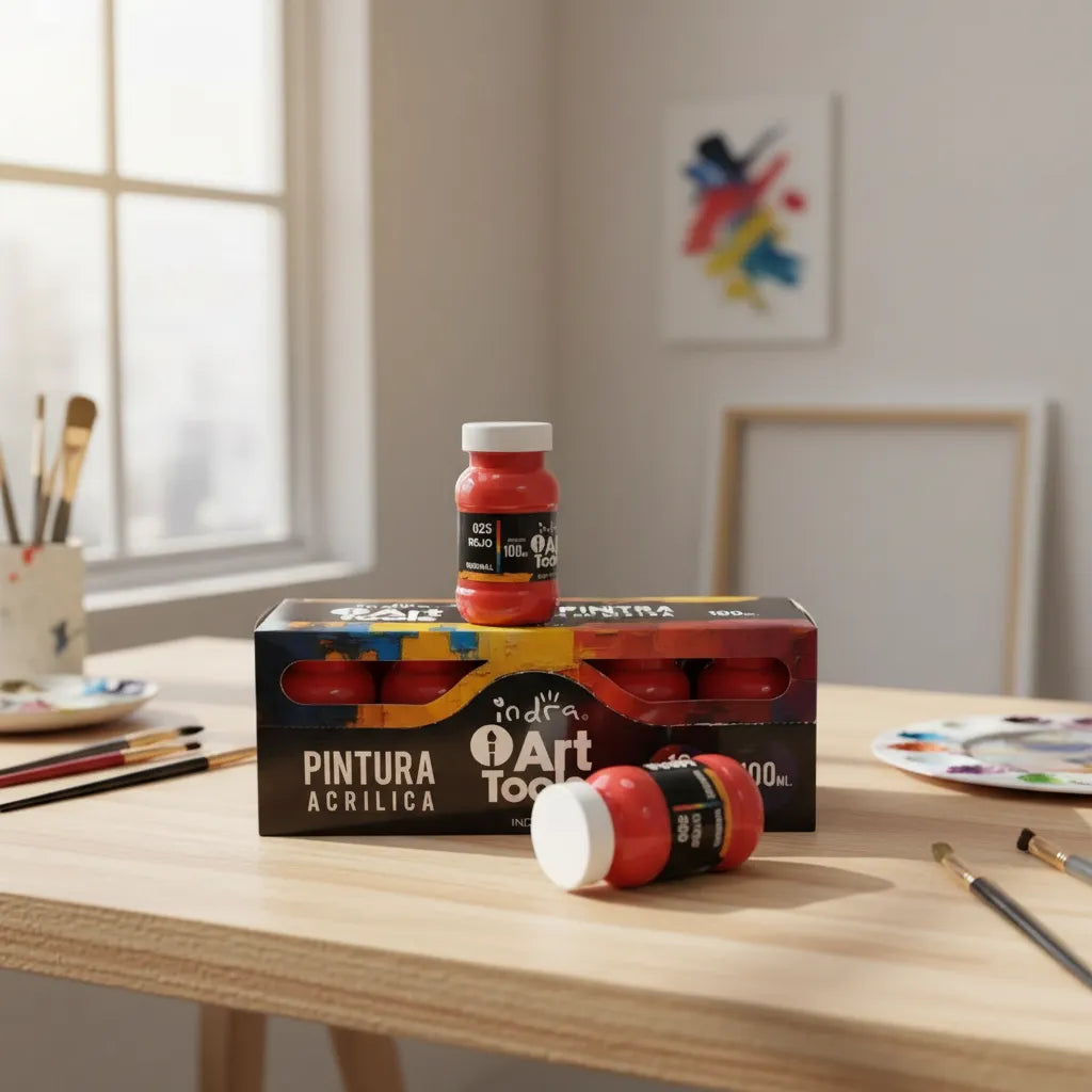 PINTURA ACRILICA INDRA ART TOOLS 100ML.