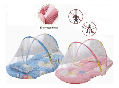 CUNA PLEGABLE CON RED P/BEBE GM565-1H-4