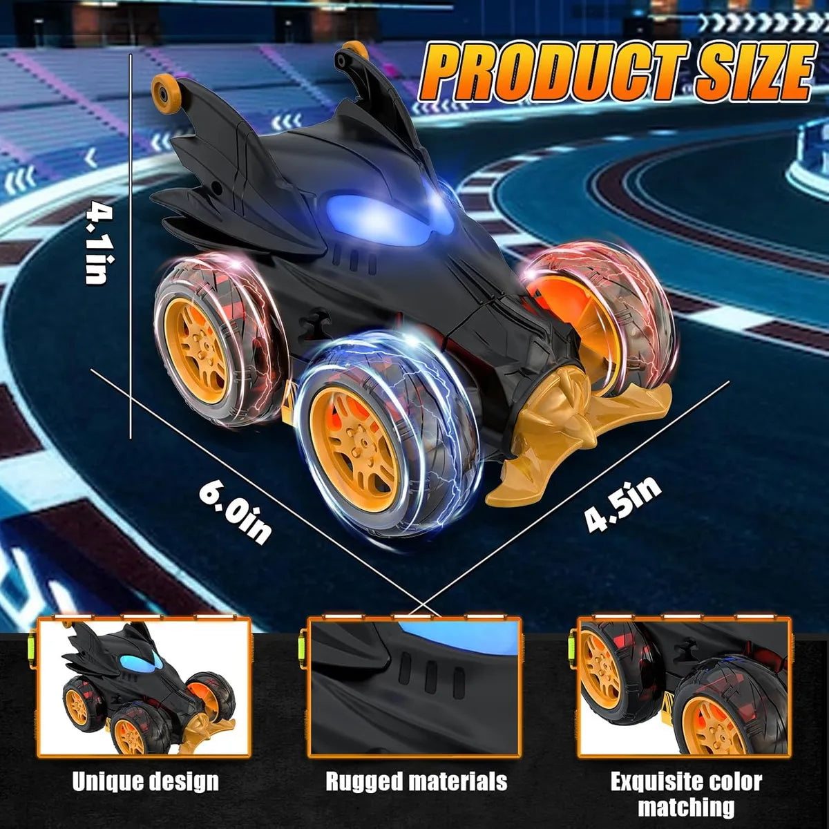 COCHE 360 BATMAN A CONTROL REMOTO KQ225029