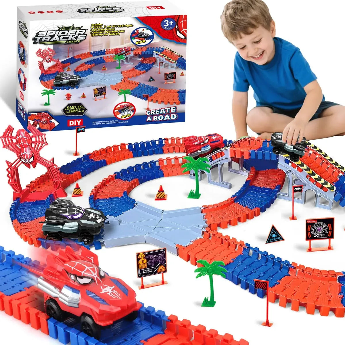 PISTA SPIDER 212 PIEZAS