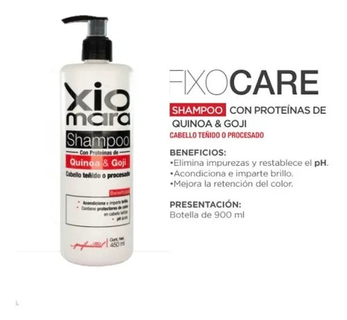 SHAMPOO P/CABELLO TEÑIDO 450ML XIOMARA