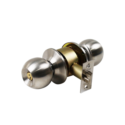 CERRADURA DE POMO CILINDRICA ENTRADA C/LLAVE FLCE-AI