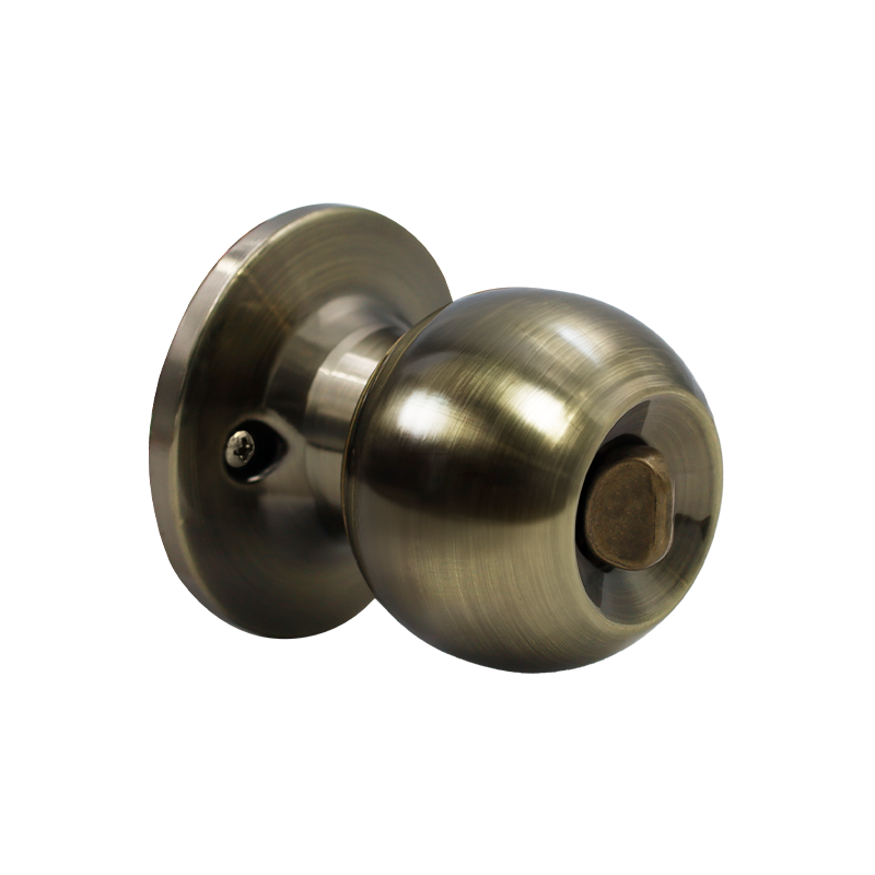 CERRADURA DE POMO CILINDRICA ENTRADA C/LLAVE FLCE-LA