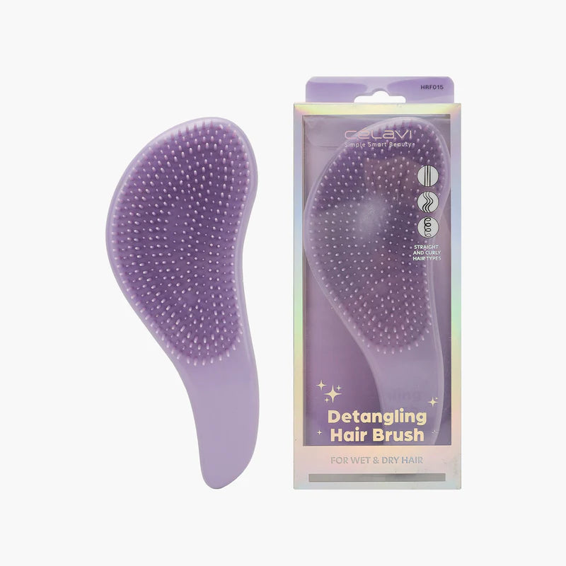 CEPILLO DESENREDANTE LAVANDA CELAVI HRF015