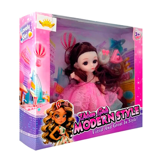 MUÑECA STYLE SET KD244109(DSJ678-H)