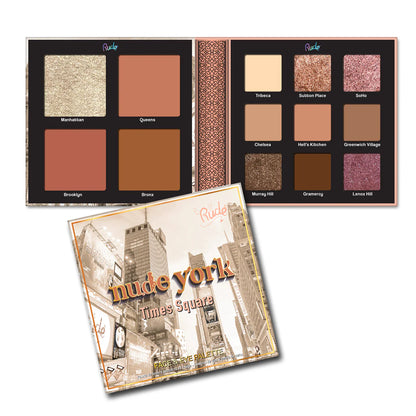 Paleta de rostro y ojos Nude York
