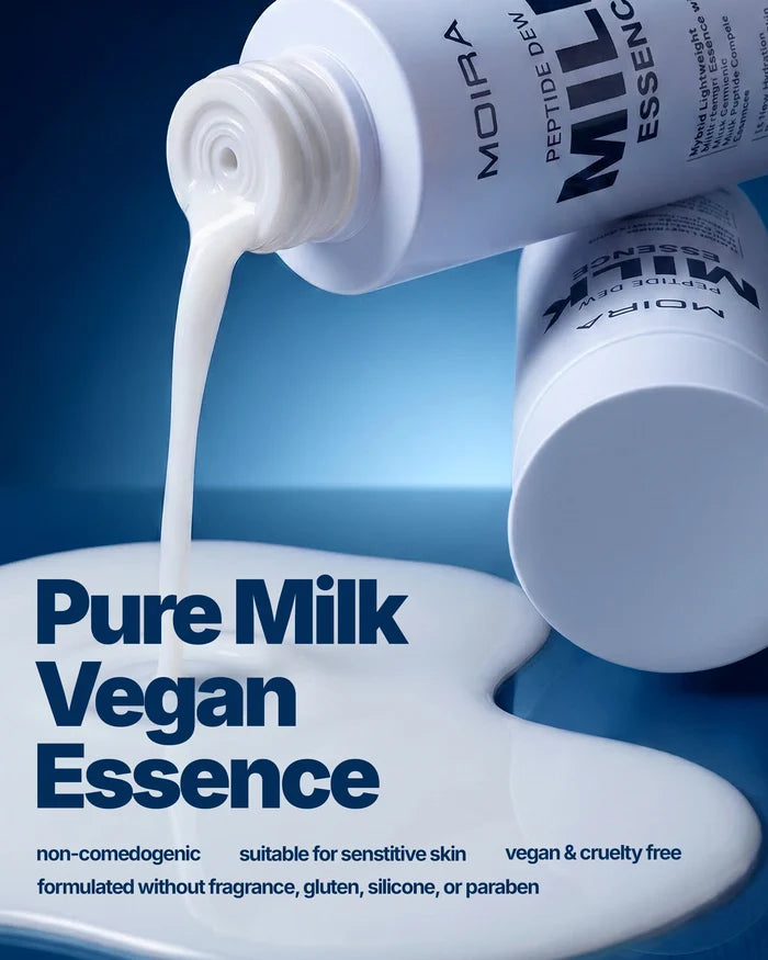 Esencia de leche con péptidos y rocío Moira